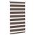 Jaluzea Zebră 50,9x100 cm Lățime material 46,7 cm, culoare cafea GartenMobel Dekor