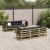 Set canapele grădină cu perne, 7 piese, lemn de pin tratat GartenMobel Dekor