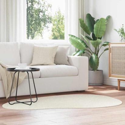 Covoare de zonă HUARTE Crem 120 x 170 cm Poliester GartenMobel Dekor