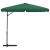 Umbrelă de soare de exterior cu stâlp din oțel, verde, 300 cm GartenMobel Dekor