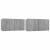 Dulap TV suspendat gri sonoma 2 buc. 60x30x30 cm lemn prelucrat GartenMobel Dekor