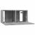 Dulap TV suspendat gri sonoma 2 buc. 60x30x30 cm lemn prelucrat GartenMobel Dekor