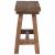 bancă natural 50,5 x 25 x 47,5 cm Lemn masiv de mahon GartenMobel Dekor