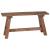 bancă natural 92 x 23,5 x 45,5 cm Lemn masiv de mahon GartenMobel Dekor