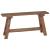 bancă natural 92 x 23,5 x 45,5 cm Lemn masiv de mahon GartenMobel Dekor