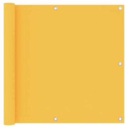 Paravan de balcon, galben, 90 x 300 cm, țesătură oxford GartenMobel Dekor