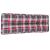 Pernă de paleți, roșu carouri, 120x40x12 cm, material textil GartenMobel Dekor