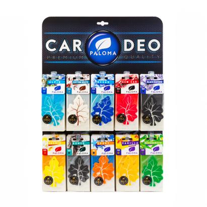 Odorizant auto Paloma Gold Display 9DSP Best CarHome