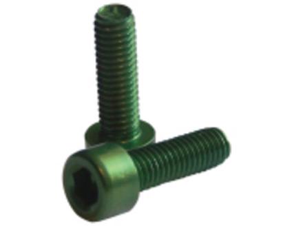 Suruburi Bidonas Cadru - M5 x 15 Mm, 50 Buc, Verde Ultimate FactoryBikes