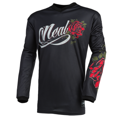 Bluza Ciclism Femei O'Neal Element Women Roses - L, Negru-Rosu Ultimate FactoryBikes