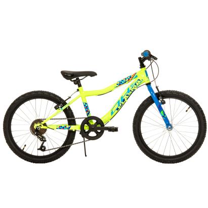 Bicicleta Copii DHS Plasma - 20 Inch, Galben Ultimate FactoryBikes