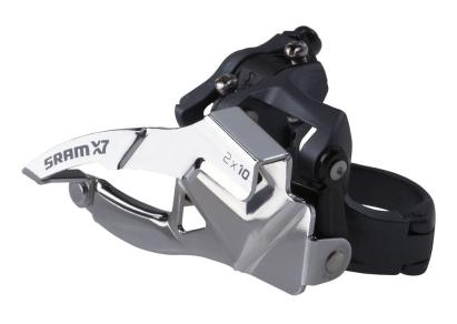 Schimbator Fata Sram X.7 - 2x10Viteze, Colier 31.8 Sus, Tragere Dubla Ultimate FactoryBikes
