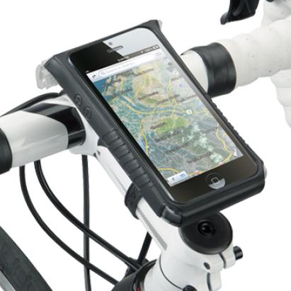 Husa Smartphone Bicicleta Topeak Ridecase Iphone 5, Negru Ultimate FactoryBikes