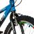 Bicicleta Copii Dhs Terrana 2023 - 20 Inch, Negru/Albastru Ultimate FactoryBikes