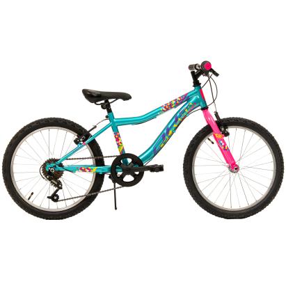 Bicicleta Copii DHS Plasma - 20 Inch, Turcoaz Ultimate FactoryBikes