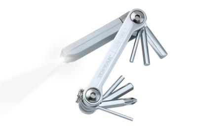 Set Scule Compacte Topeak Lumitool 7 Tt2549, Argintiu Ultimate FactoryBikes