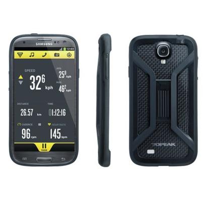 Husa Smartphone Bicicleta Topeak Ridecase Samsung Galaxy S4, Negru Ultimate FactoryBikes