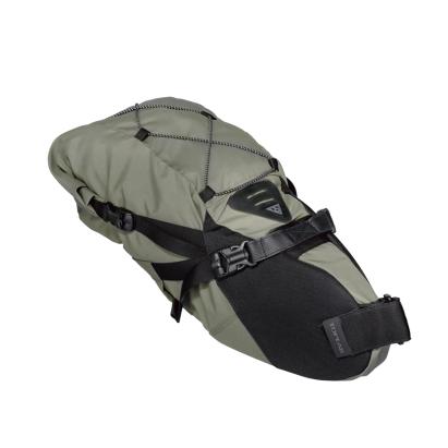 Geanta Tija Sa Bicicleta Topeak BackLoader TBP-BL3G - 15 L, Verde - logo Gri Ultimate FactoryBikes