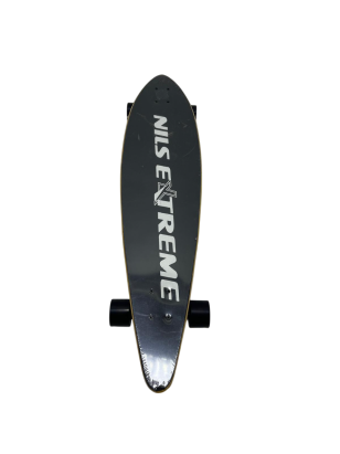Longboard Nils Extreme - 103 x 25 Cm, Negru-Albastru Ultimate FactoryBikes