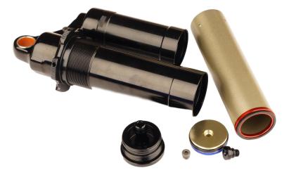 Damper Body/Reservoir Assy - 2011 Vivid R2 - 267 x 89 Mm, Black Ultimate FactoryBikes