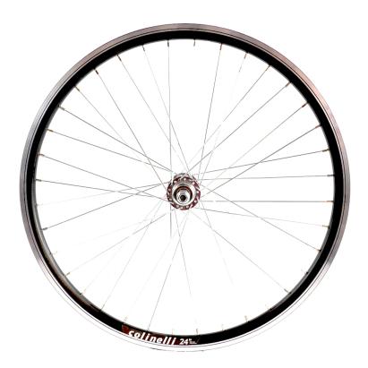 Roata Spate Cerurim, Janta Dubla Atlas - 24 Inch, 36H, 507 x 18, Negru Ultimate FactoryBikes