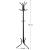 VASAGLE Cuier pentru haine, din otel, tip pom, cu 12 carlige, 176cm, negru Household NewTrend