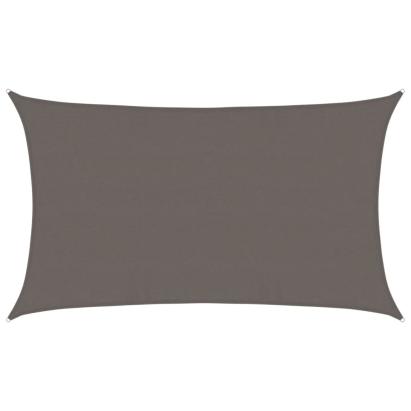 Pânză parasolar, antracit, 5x8 m, HDPE, 160 g/m² GartenMobel Dekor