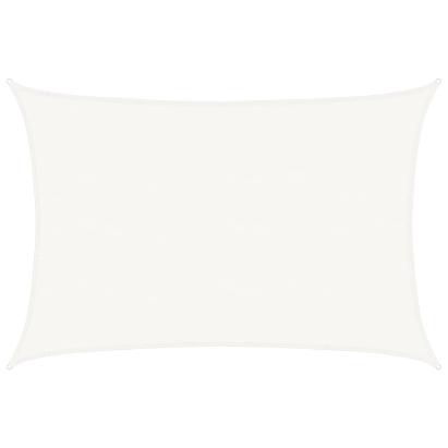 Pânză parasolar, alb, 5 x 6 m, HDPE, 160 g/m² GartenMobel Dekor