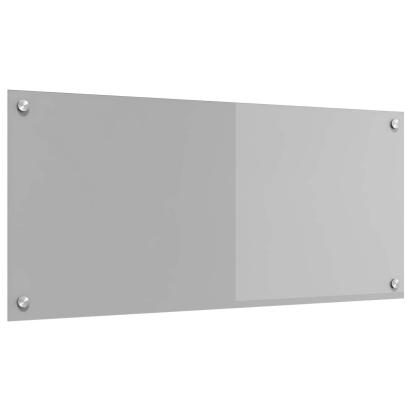 Spate de bucătărie Gri deschis 90 x 40 cm sticlă securizată GartenMobel Dekor