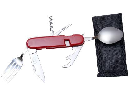 Briceag multifunctional cu tacamuri si husa Joker OutsideGear Venture