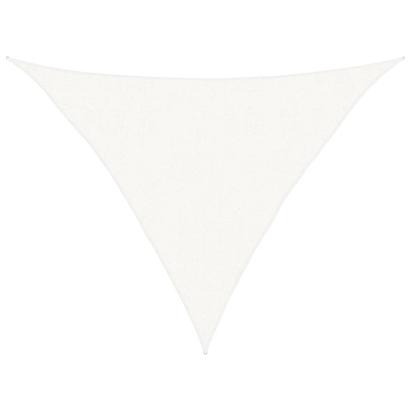Pânză parasolar, alb, 2,5 x 2,5 x 3,5 m, HDPE, 160 g/m² GartenMobel Dekor