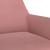 Scaune de bucătărie pivotante, 2 buc., roz, catifea GartenMobel Dekor