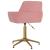 Scaune de bucătărie pivotante, 2 buc., roz, catifea GartenMobel Dekor