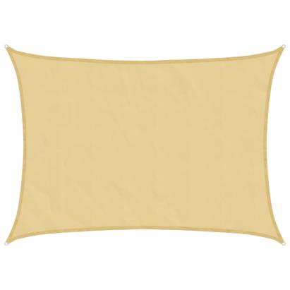 Parasolar, nisipiu, 7x5 m, 100% poliester Oxford GartenMobel Dekor