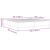 Pat cu arcuri Gri deschis 200 x 200 cm Catifea GartenMobel Dekor