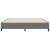 Pat cu arcuri Gri deschis 200 x 200 cm Catifea GartenMobel Dekor