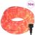 Lumină cu sfoară cu 240 LED Roșu 10 m PVC GartenMobel Dekor