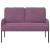 Canapele cu pernă 110cm Violet placaj GartenMobel Dekor