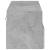Comode TV de perete, gri beton, 80x30x30 cm, lemn prelucrat GartenMobel Dekor