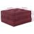 Unitatea de sofa modulară Maroon 70x70x36 țesătură GartenMobel Dekor