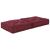 Unitatea de sofa modulară Maroon 70x70x36 țesătură GartenMobel Dekor