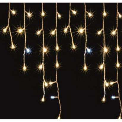 Ghirlanda decorativa luminoasa flori de gheata, 5 m, 300 led, exterior MultiMark GlobalProd