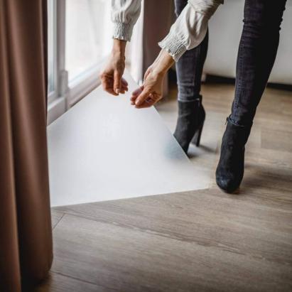 Covoras pentru protectie pardosea, 90x120cm, pvc flexibil, grosime 1.5mm, transparent mat MultiMark GlobalProd