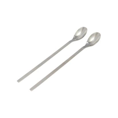 Set linguri lungi din inox pentru iaurt / latte – 2 bucăți (21 cm) Handy KitchenServ