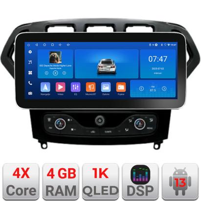 Navigatie Ford Mondeo 2007-2010 Edotec 4+64 12.3 inch Incell 1K android Wifi 5Ghz gps internet CarStore Technology