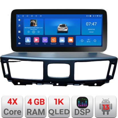 Navigatie Infinity Q70 M37 2012-2019 Edotec 4+64 12.3 inch Incell 1K android Wifi 5Ghz gps internet CarStore Technology