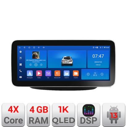 Navigatie Mercedes Vito Viano 2004-2006 dedicata Android cu butoane radio gps internet 4+64 ecran 12.3 inch InCell display Qled 1K Rockchip Kit-+EDT-E211-RK CarStore Technology