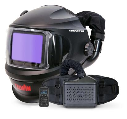 GRANDVIEW AIR PAPR - Masca de sudura automata Telwin, cu sistem respirator purificator de aer WeldLand Equipment