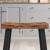 VASAGLE Set 2 scaune bar cu sezut curbat, cadru metalic, 46x33x60 cm, maro rustic Household NewTrend