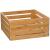 Cos depozitare 5Five din bambus masiv, 31x15x31 cm, natur Household NewTrend